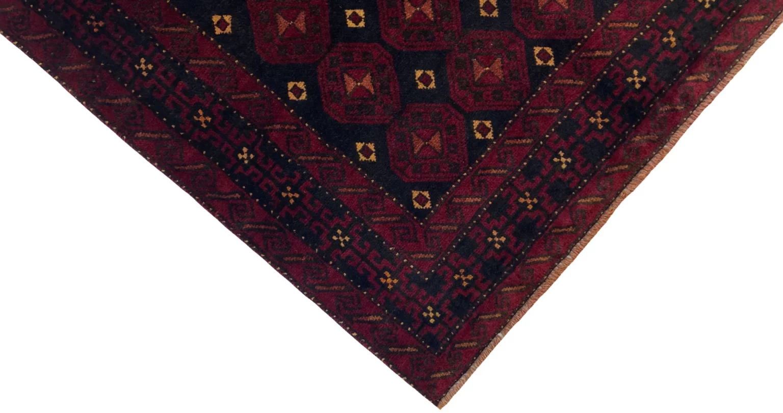 Perserteppich Belutsch 219 x 110 cm Wolle handgeknüpft
