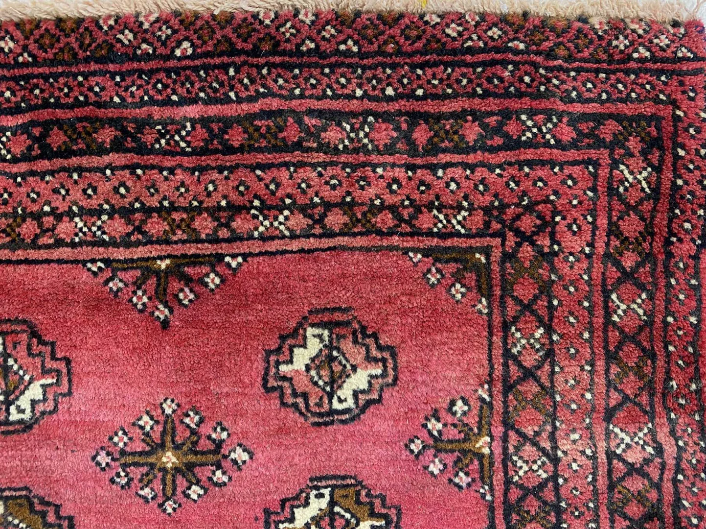 Perserteppich Belutsch 221 x 121 cm Wolle handgeknüpft