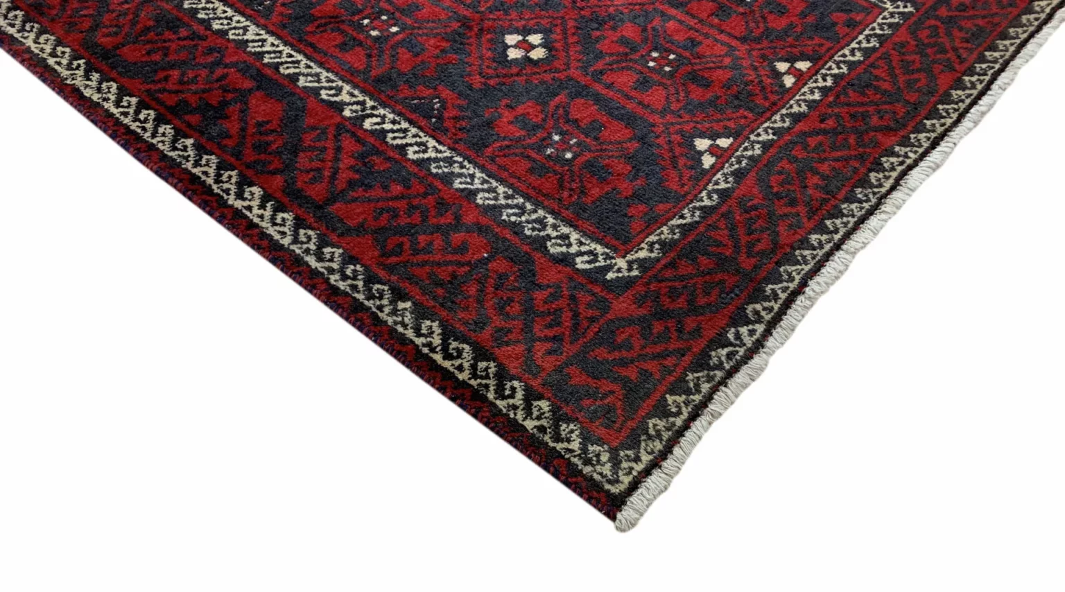 balutsch-perserteppich-222-x-92-cm-120000-250000-knoten-m-1-4 Orientteppich Balutsch 222 x 92 cm Wolle handgeknüpft