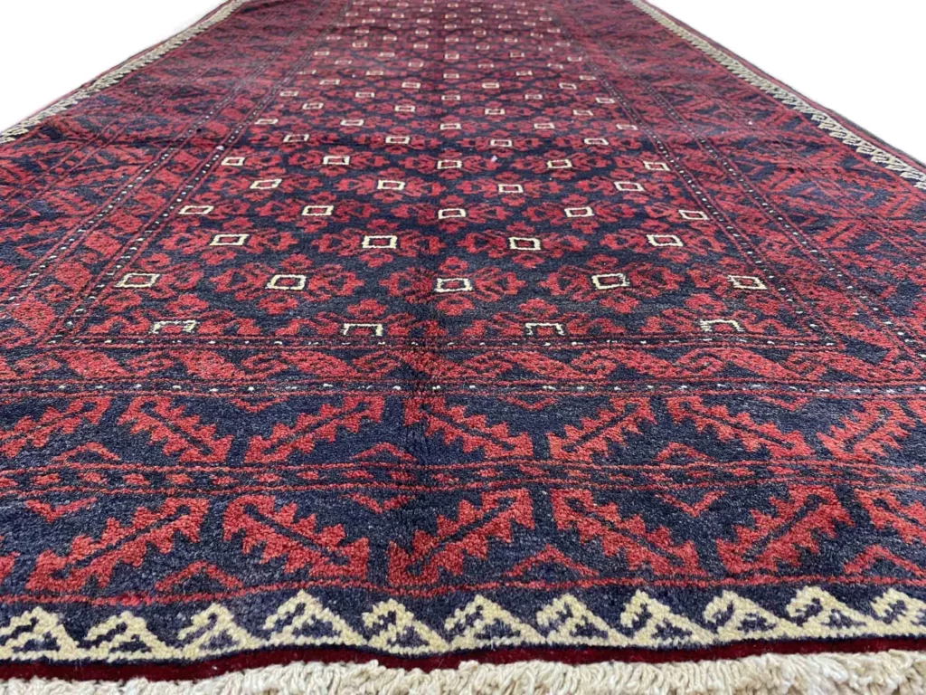 Perserteppich Belutsch 225 x 112 cm Wolle handgeknüpft