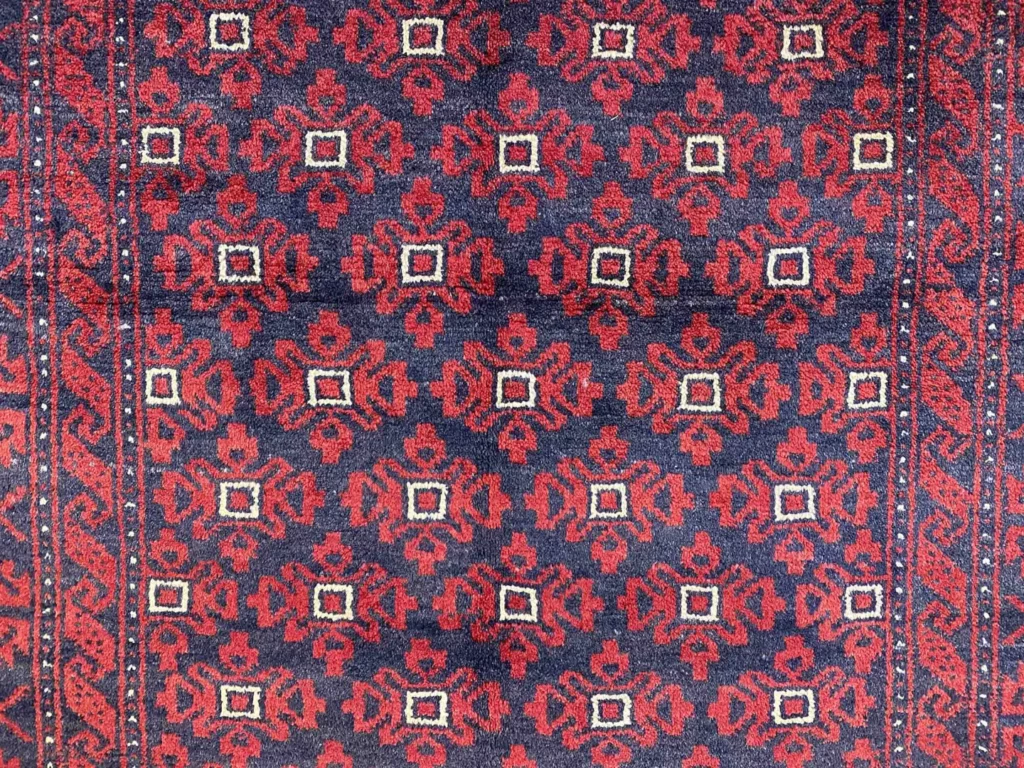 Perserteppich Belutsch 225 x 112 cm Wolle handgeknüpft