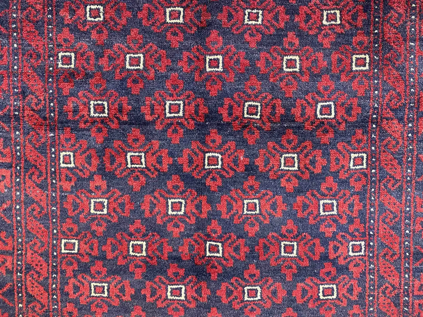 Perserteppich Belutsch 225 x 112 cm Wolle handgeknüpft