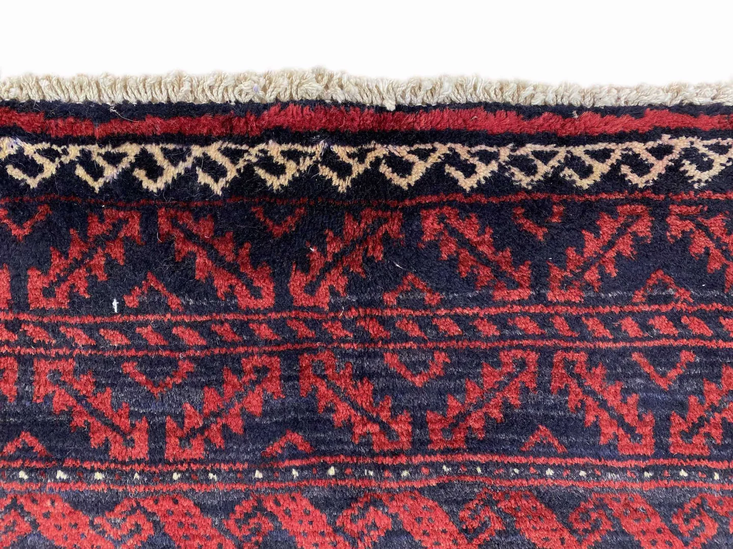 Perserteppich Belutsch 225 x 112 cm Wolle handgeknüpft