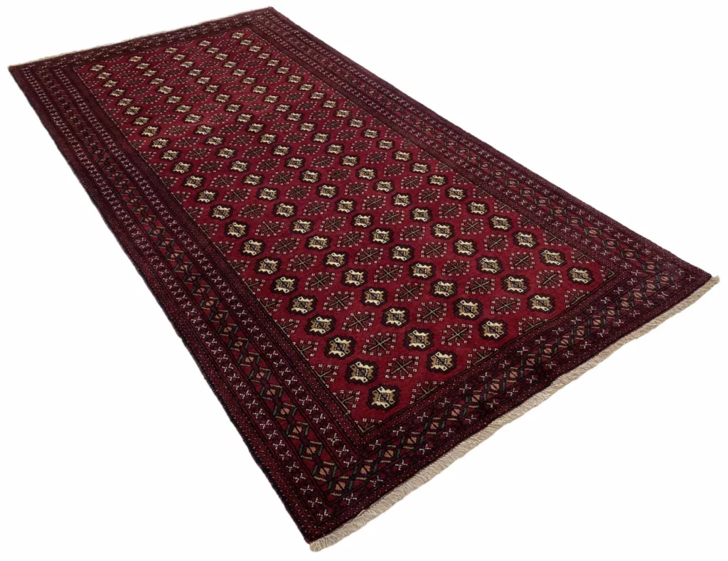 Perserteppich Belutsch 227 x 120 cm Wolle handgeknüpft