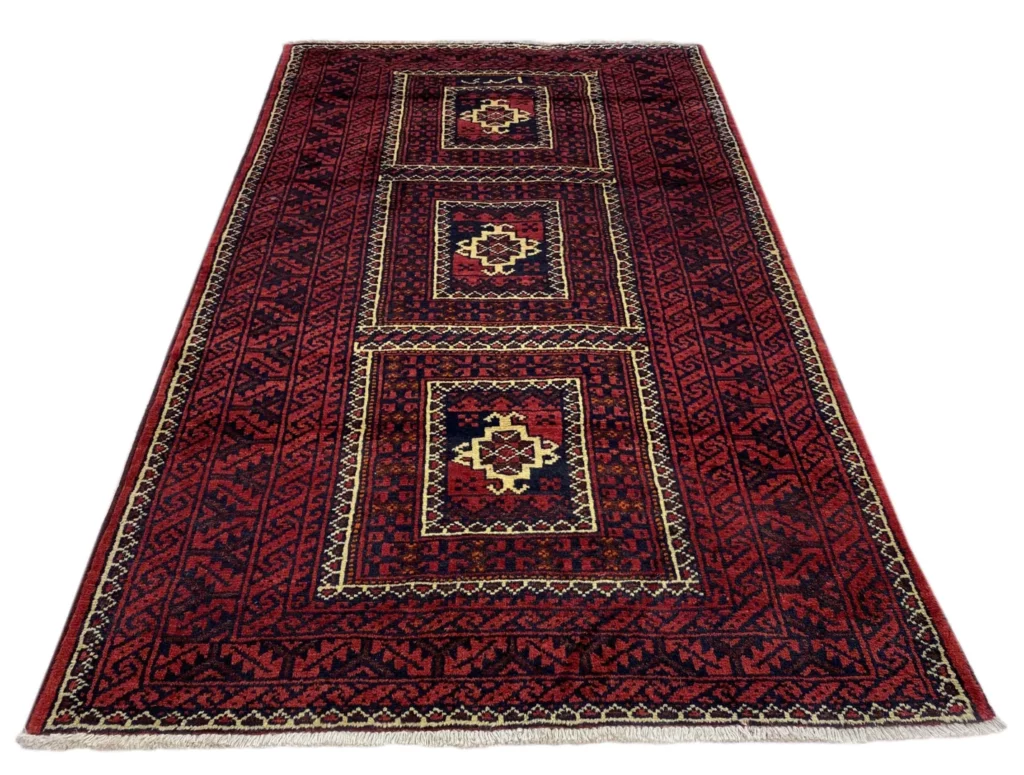 Perserteppich Belutsch 225 x 125 cm Wolle handgeknüpft