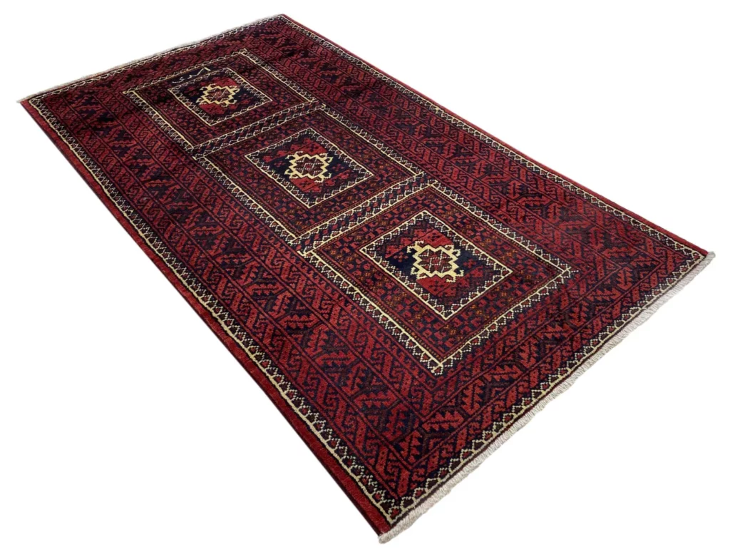 Perserteppich Belutsch 225 x 125 cm Wolle handgeknüpft