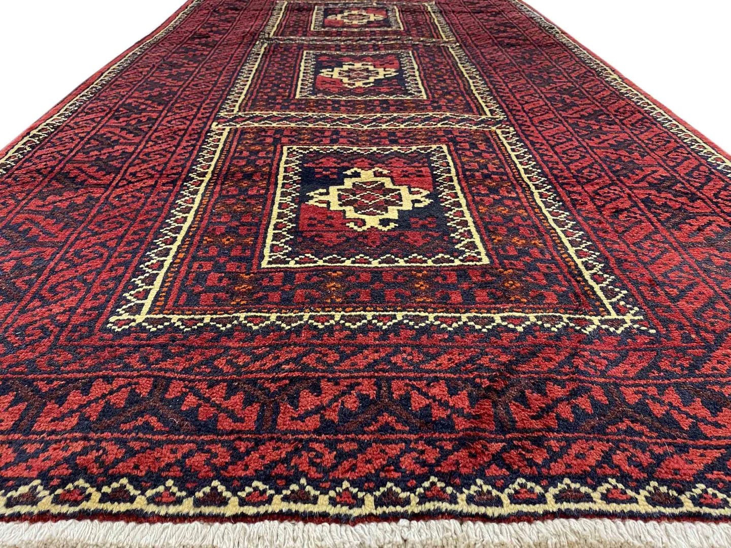 Perserteppich Belutsch 225 x 125 cm Wolle handgeknüpft