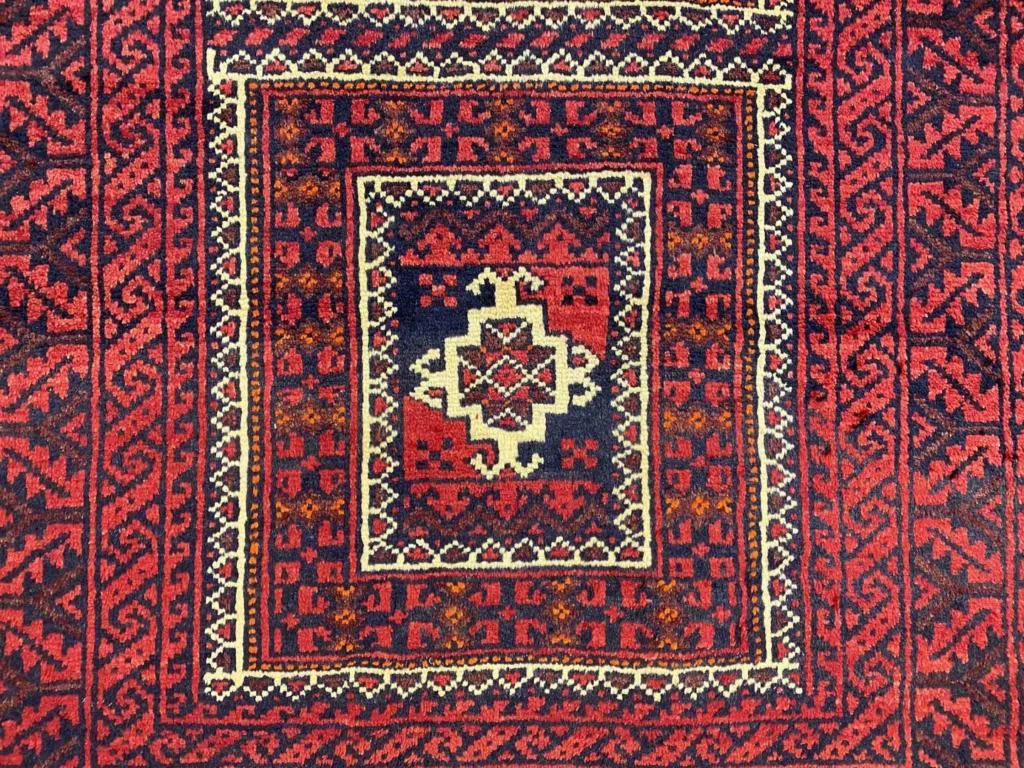 Perserteppich Belutsch 225 x 125 cm Wolle handgeknüpft