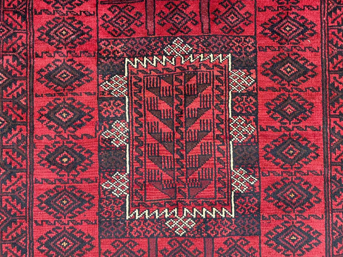 Perserteppich Belutsch 227 x 120 cm Wolle handgeknüpft