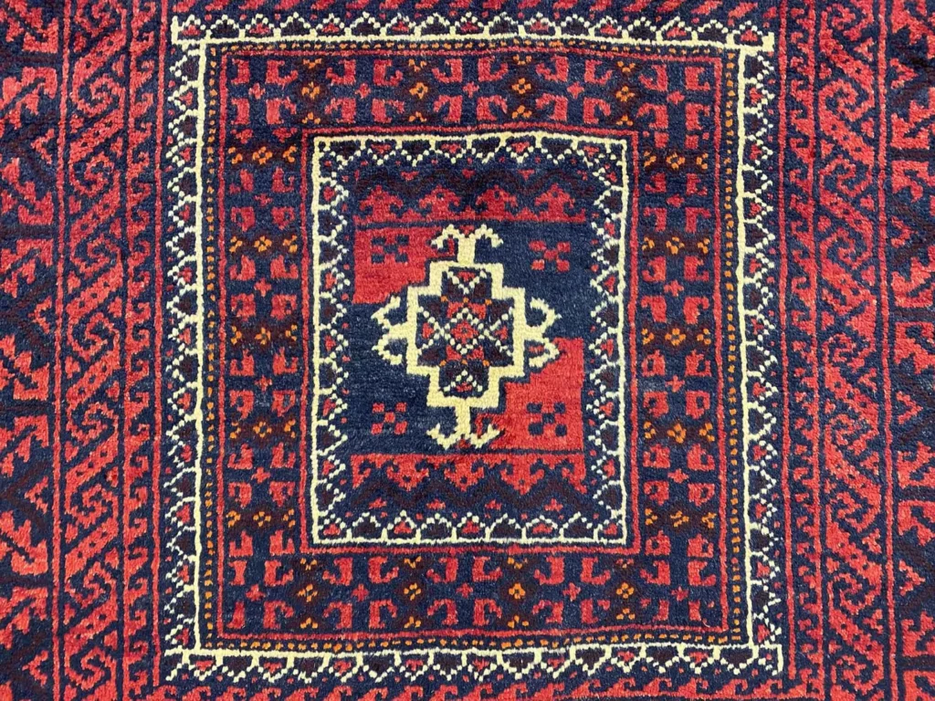 Perserteppich Balutsch 230 x 118 cm Wolle handgeknüpft