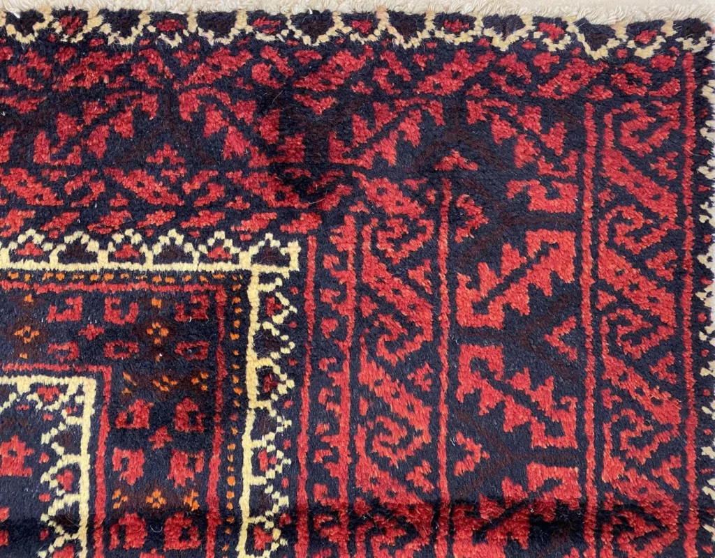 Perserteppich Balutsch 230 x 118 cm Wolle handgeknüpft