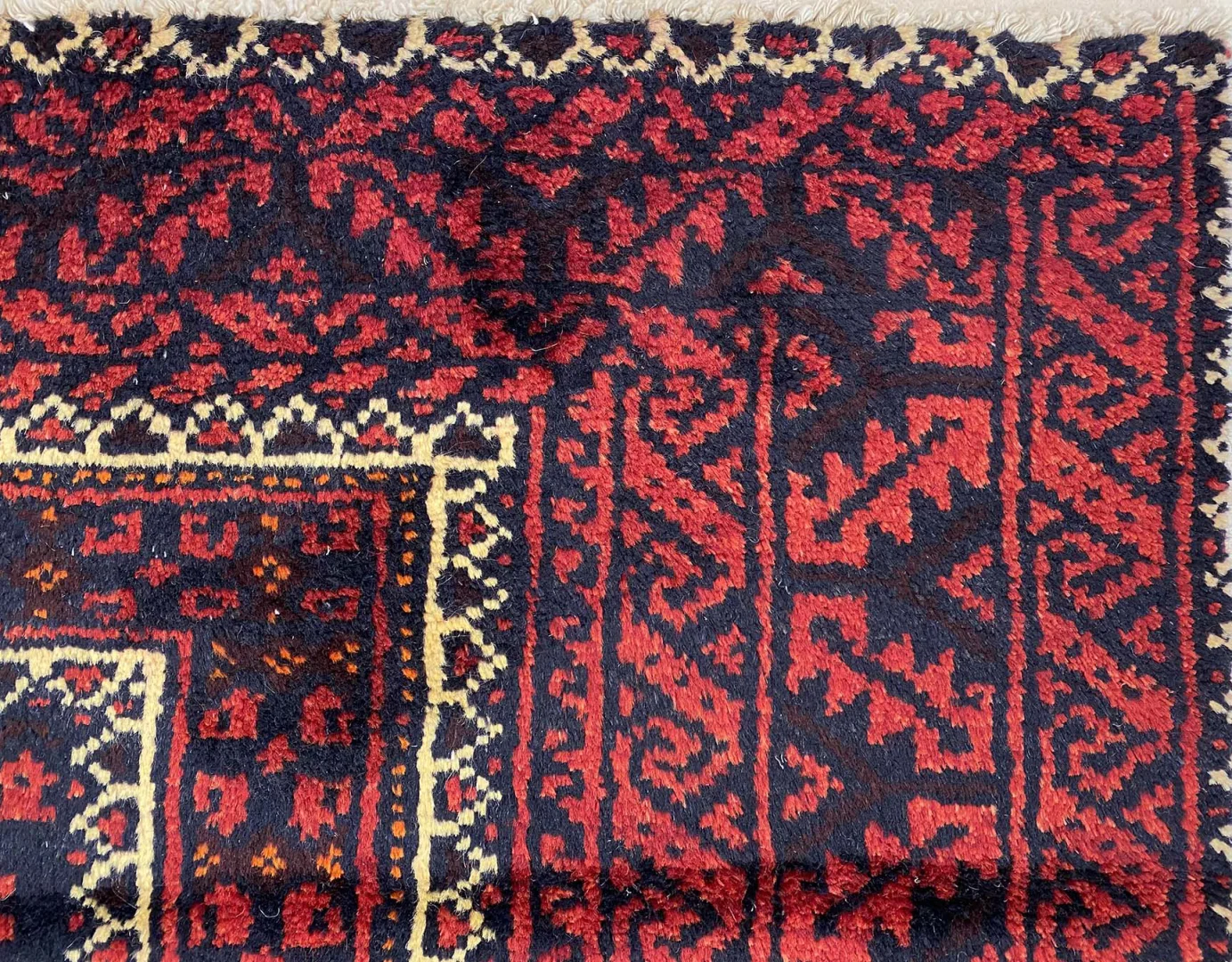 Perserteppich Balutsch 230 x 118 cm Wolle handgeknüpft