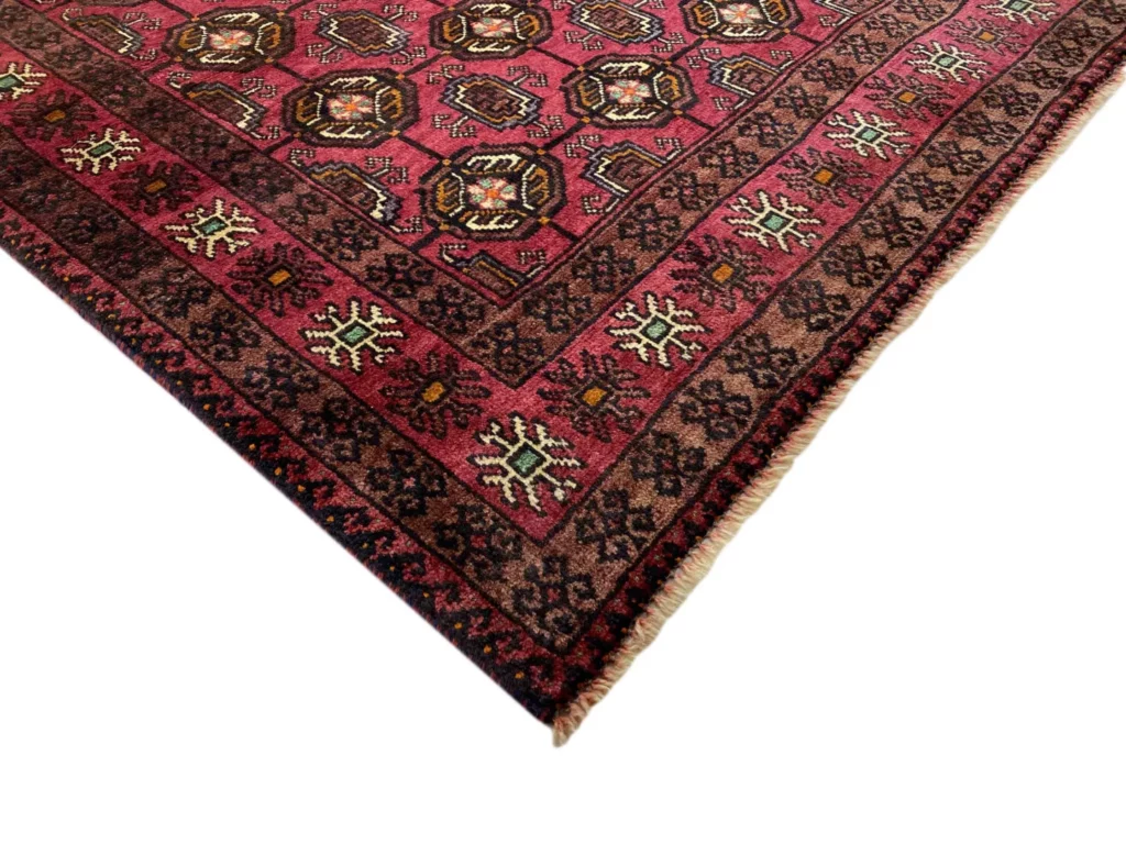 Perserteppich Belutsch 231 x 120 cm Wolle handgeknüpft