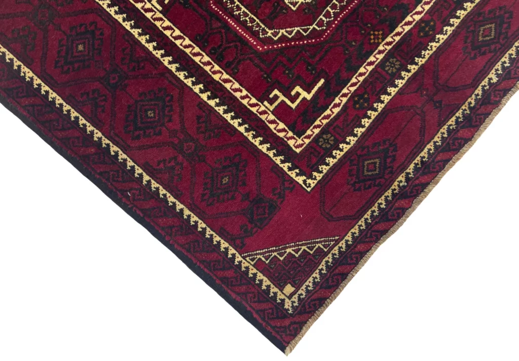 Perserteppich Belutsch 233 x 130 cm Wolle handgeknüpft