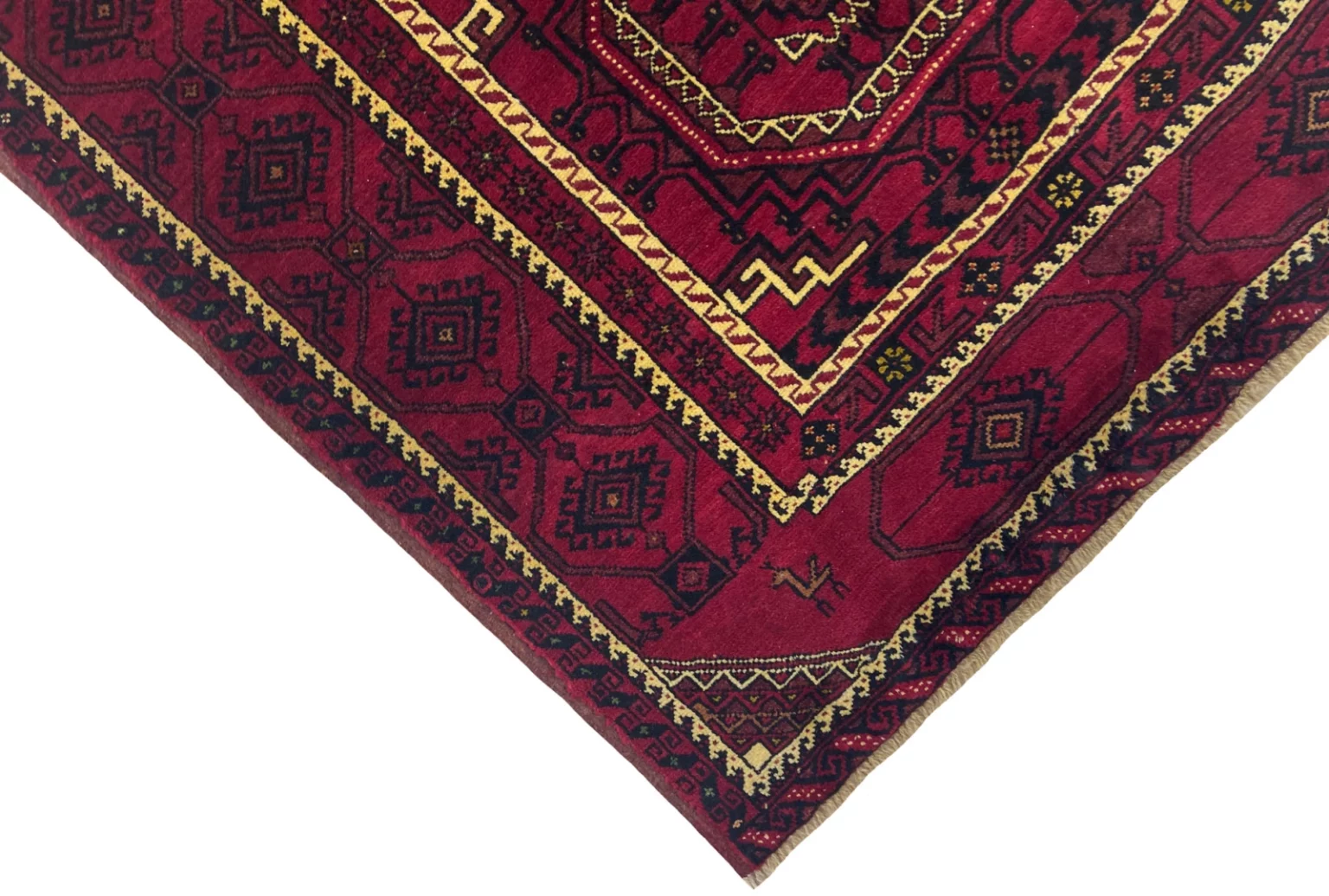 Perserteppich Belutsch 234 x 128 cm Wolle handgeknüpft