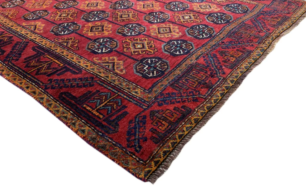 Orientteppich Belutsch 237 x 112 cm Wolle handgeknüpft