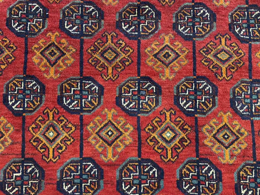 Orientteppich Belutsch 237 x 112 cm Wolle handgeknüpft