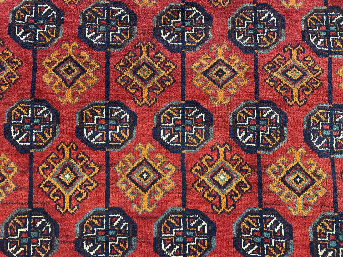 Orientteppich Belutsch 237 x 112 cm Wolle handgeknüpft