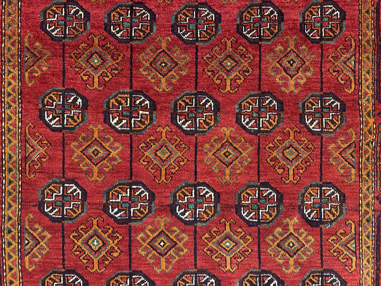 Orientteppich Belutsch 237 x 112 cm Wolle handgeknüpft