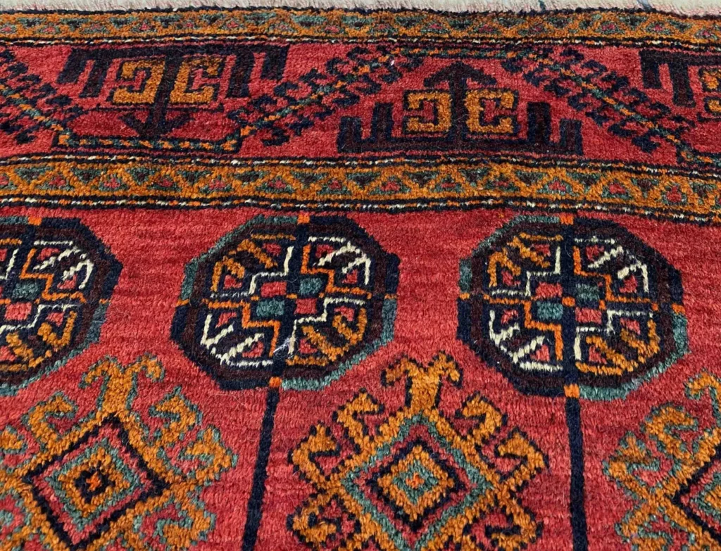 Orientteppich Belutsch 237 x 112 cm Wolle handgeknüpft