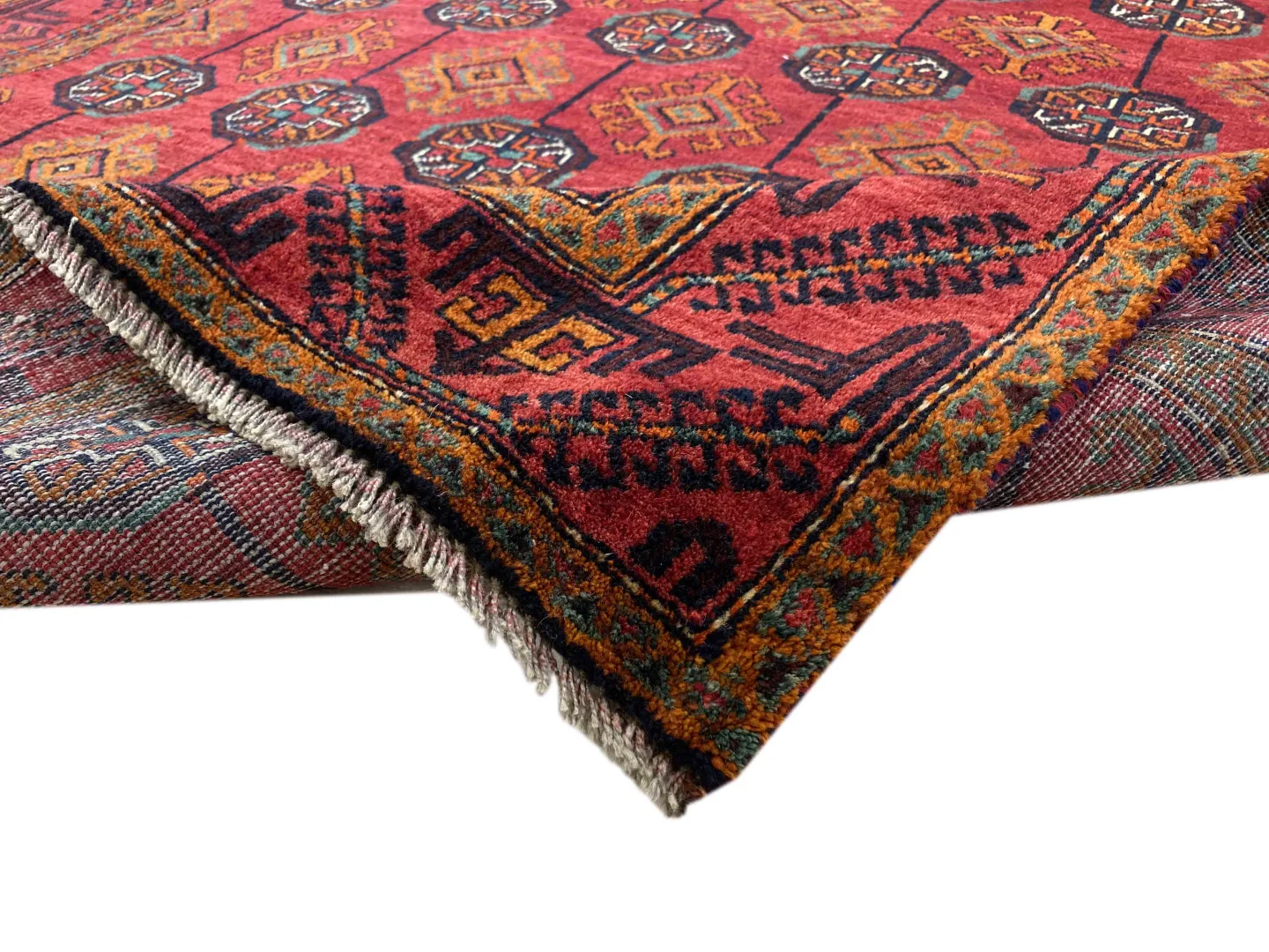 Orientteppich Belutsch 237 x 112 cm Wolle handgeknüpft