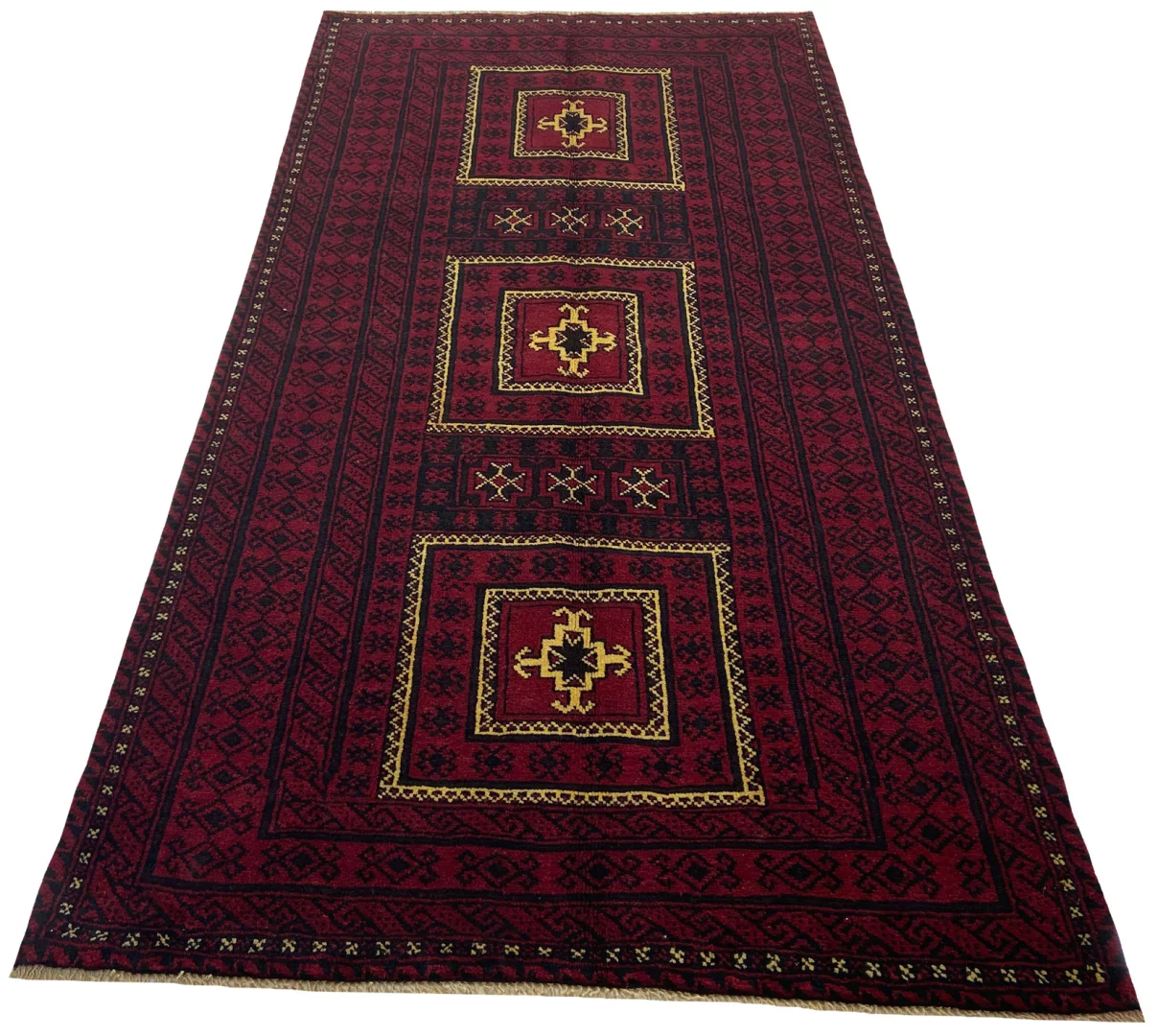 Perserteppich Belutsch 240 x 124 cm Wolle handgeknüpft