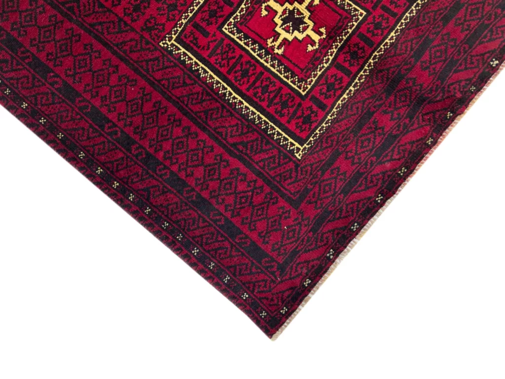 Perserteppich Belutsch 243 x 122 cm Wolle handgeknüpft