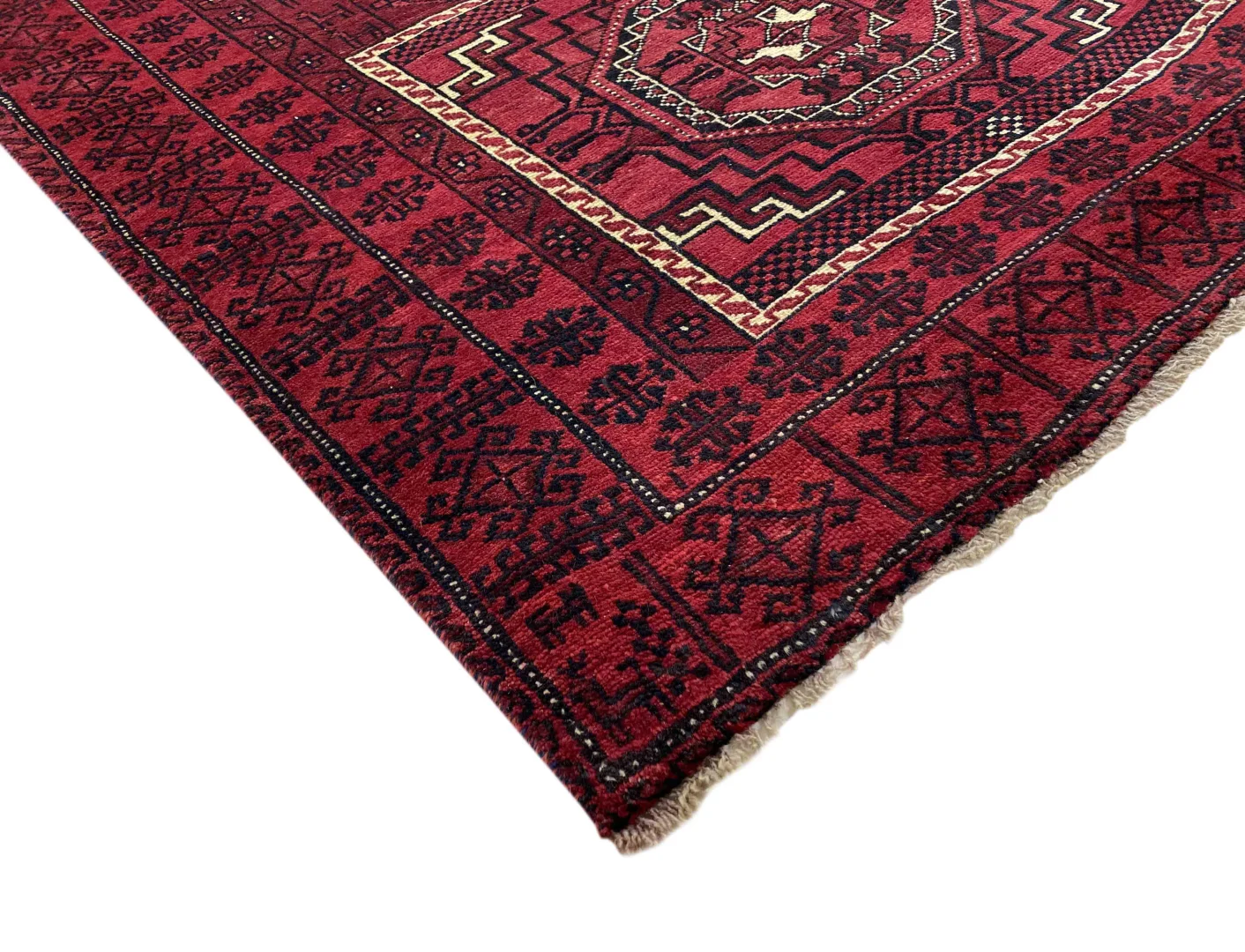 belutsch-teppich-247-x-126-cm-knotendichte-120000-250000-knoten-m-1-3 Perserteppich Balutschistan 247 x 126 cm handgeknüpft