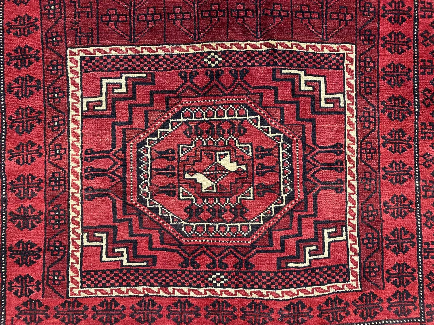 belutsch-teppich-247-x-126-cm-knotendichte-120000-250000-knoten-m-1-5 Perserteppich Balutschistan 247 x 126 cm handgeknüpft