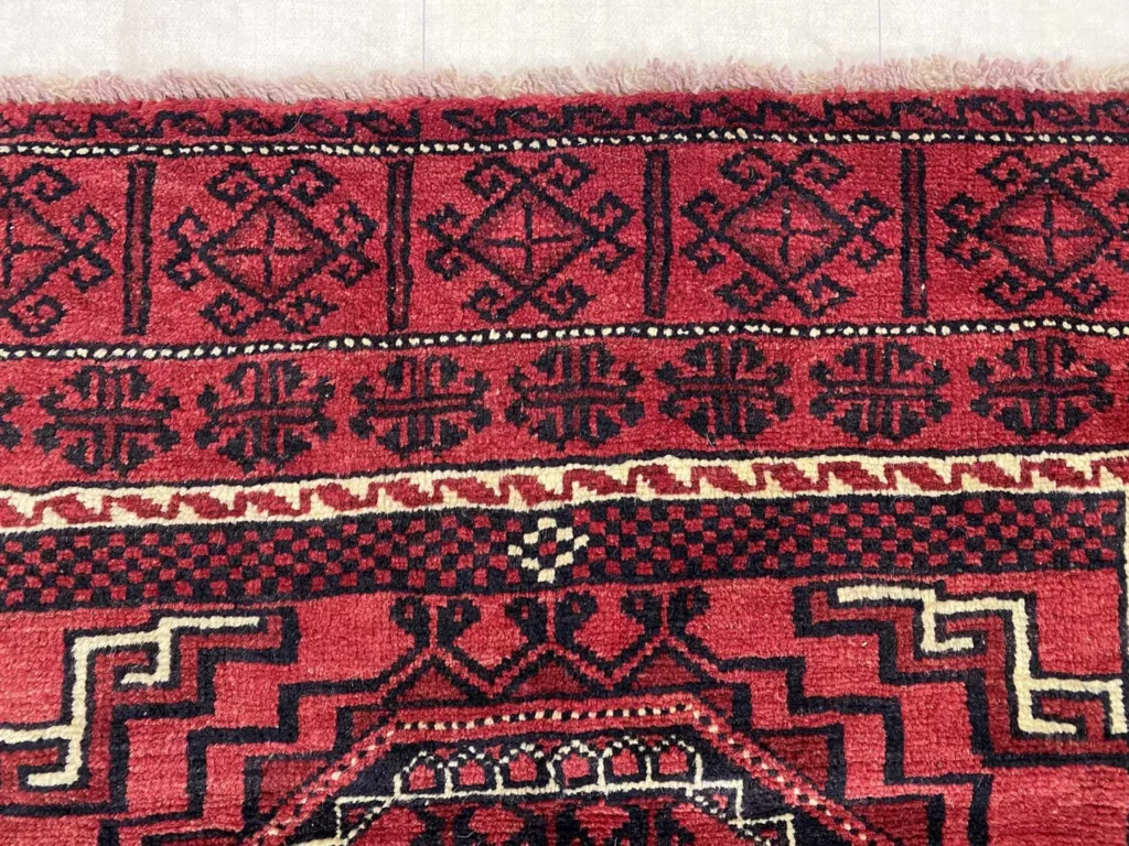 belutsch-teppich-247-x-126-cm-knotendichte-120000-250000-knoten-m-1-6 Perserteppich Balutschistan 247 x 126 cm handgeknüpft