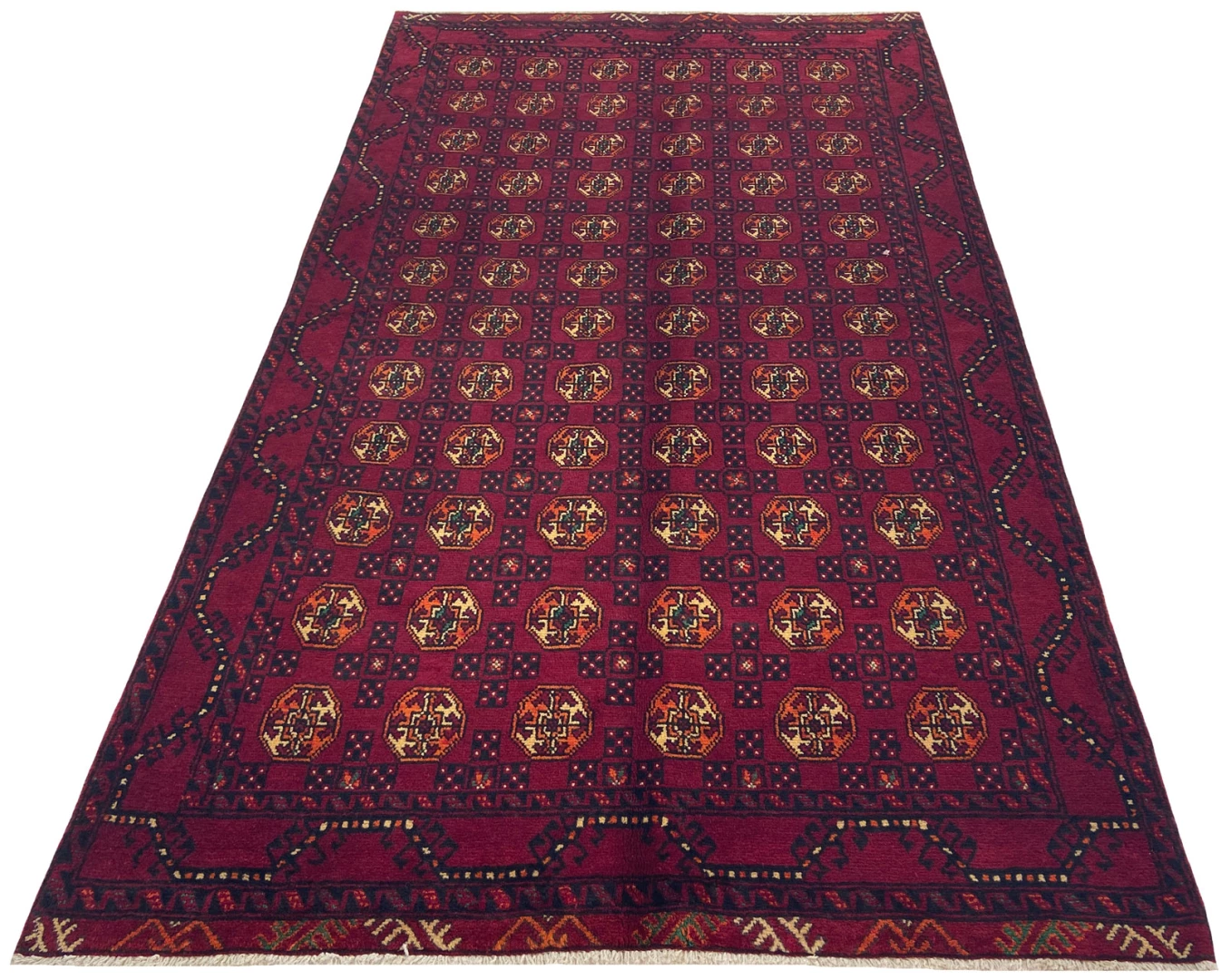 Perserteppich Belutsch 254 x 145 cm Wolle handgeknüpft