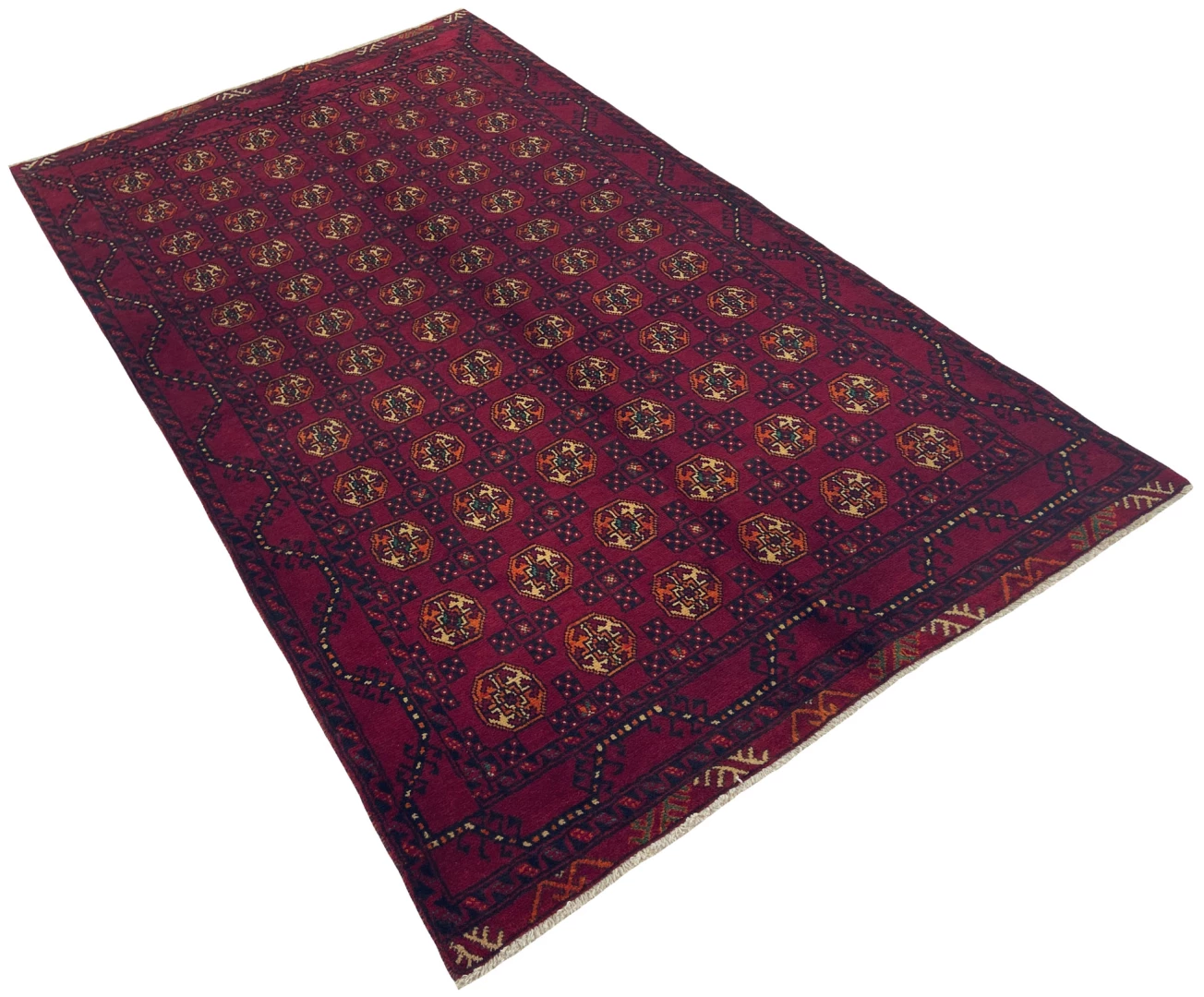 Perserteppich Belutsch 254 x 145 cm Wolle handgeknüpft