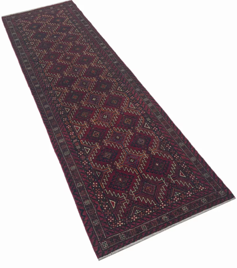 Perserteppich Belutsch 265 x 80 cm Wolle handgeknüpft