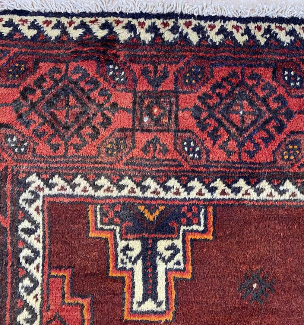Perserteppich Belutsch 266 x 133 cm Wolle handgeknüpft