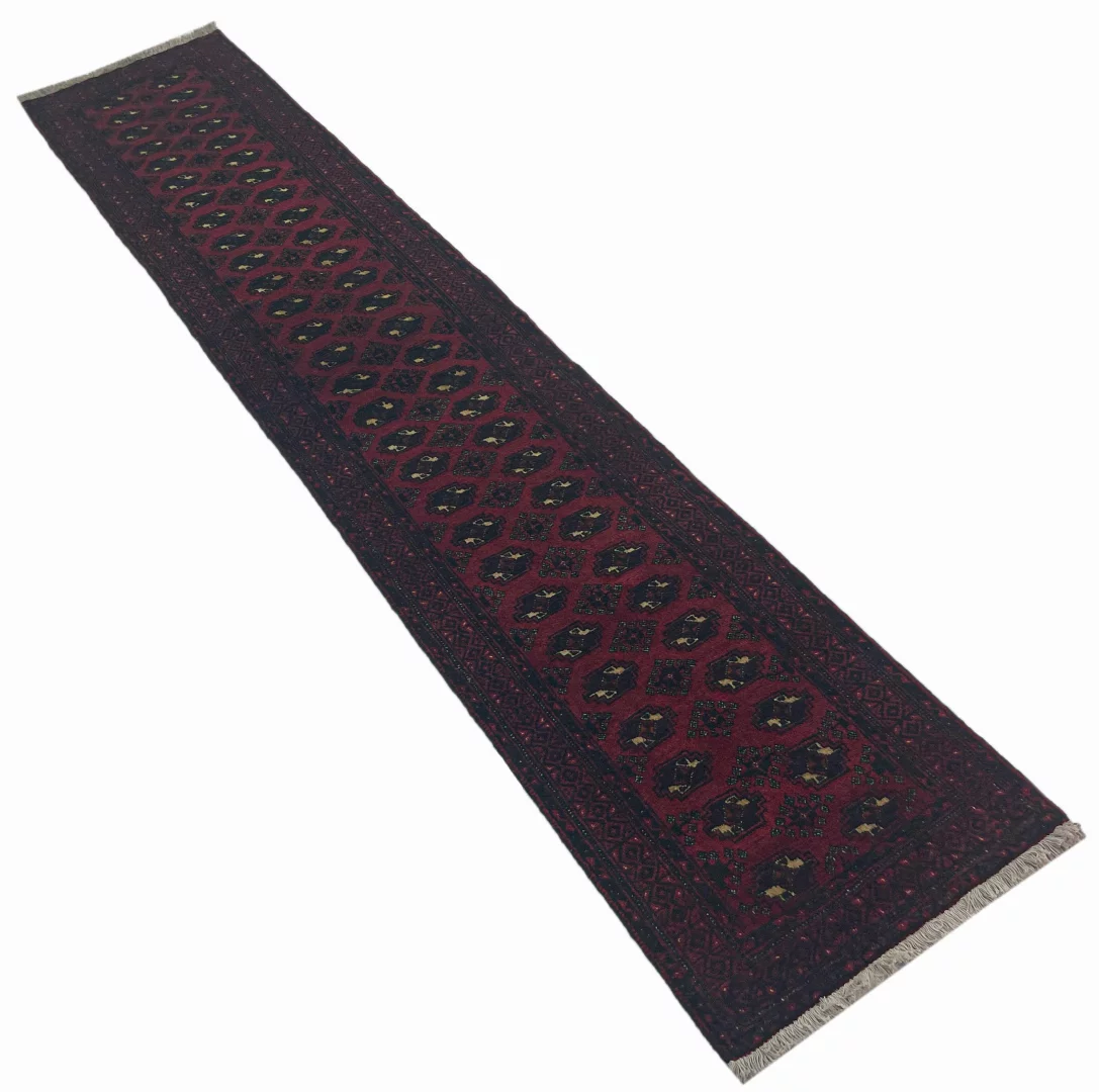 Perserteppich Belutsch 275 x 52 cm Wolle handgeknüpft