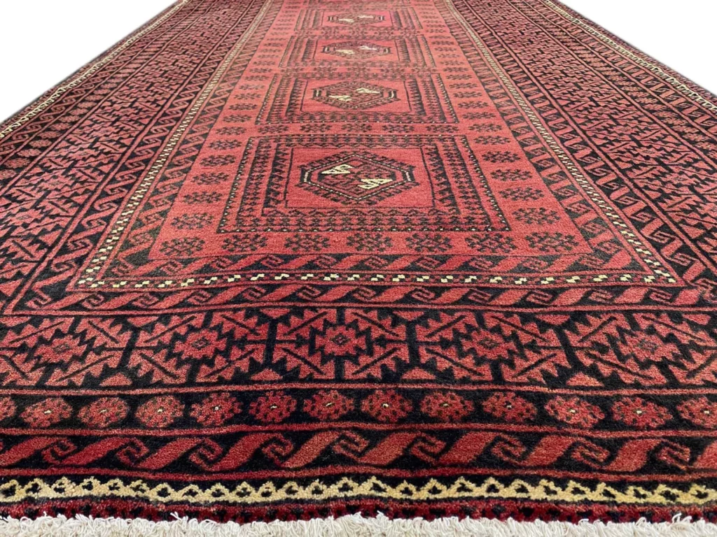 Orientteppich Belutsch 280 x 136 cm Wolle handgeknüpft
