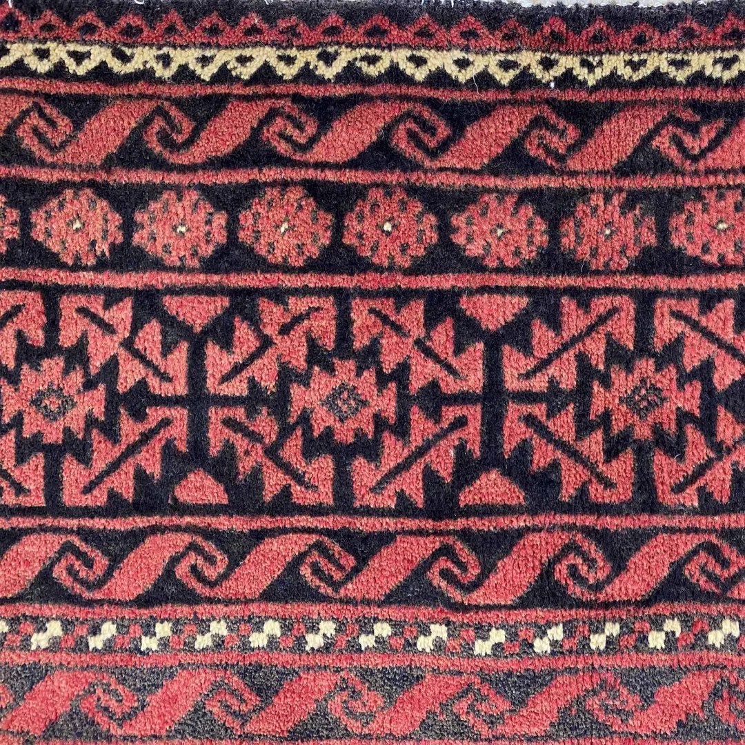 Orientteppich Belutsch 280 x 136 cm Wolle handgeknüpft
