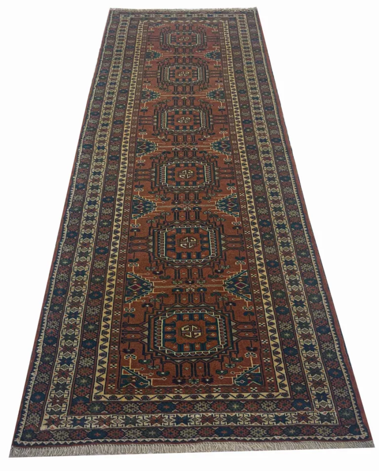 Perserteppich Belutsch 280 x 99 cm Wolle handgeknüpft