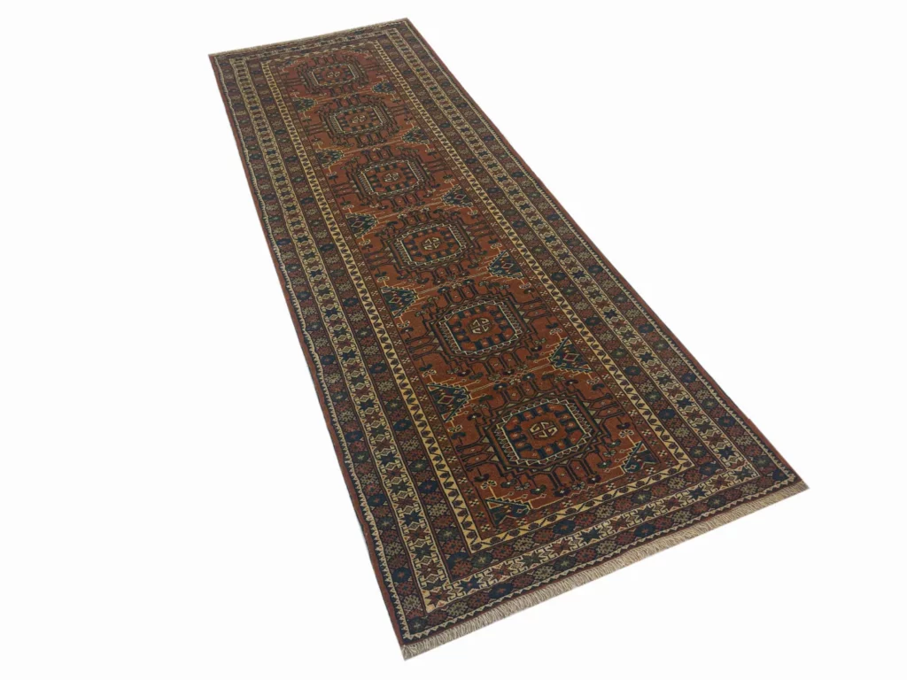 Perserteppich Belutsch 280 x 99 cm Wolle handgeknüpft