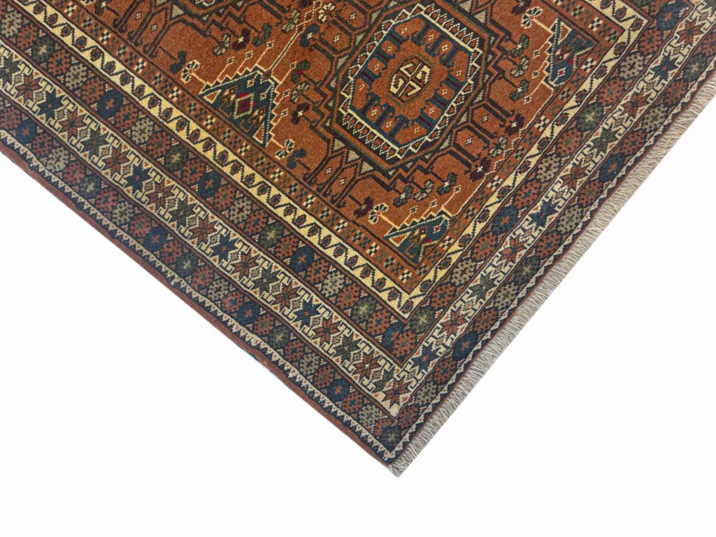Perserteppich Belutsch 280 x 99 cm Wolle handgeknüpft