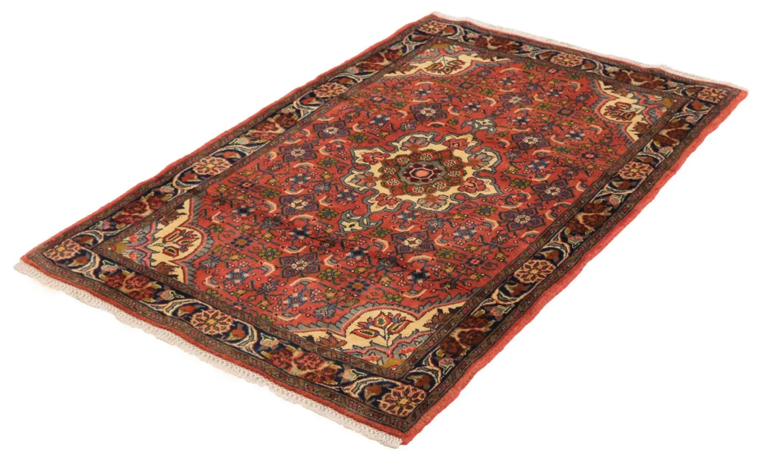 Perserteppich Bidjar 157 x 101 cm Wolle handgeknüpft