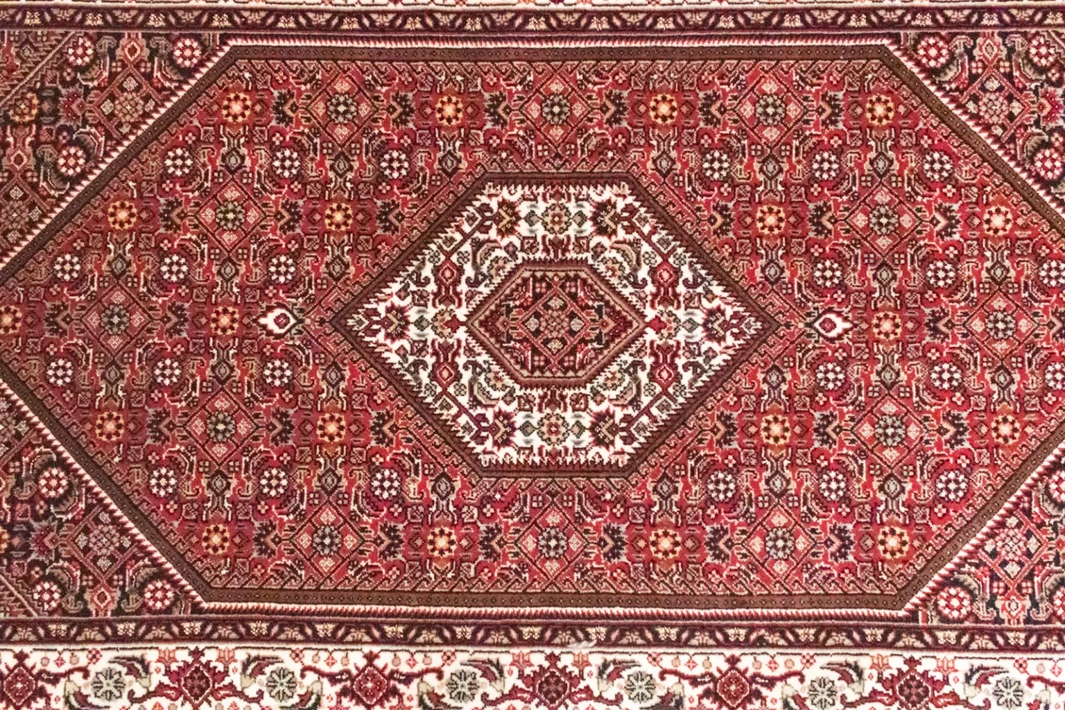 Orientteppich Bidjar 163 x 92 cm Wolle handgeknüpft