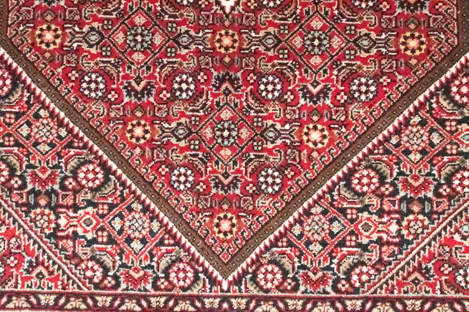 Orientteppich Bidjar 163 x 92 cm Wolle handgeknüpft