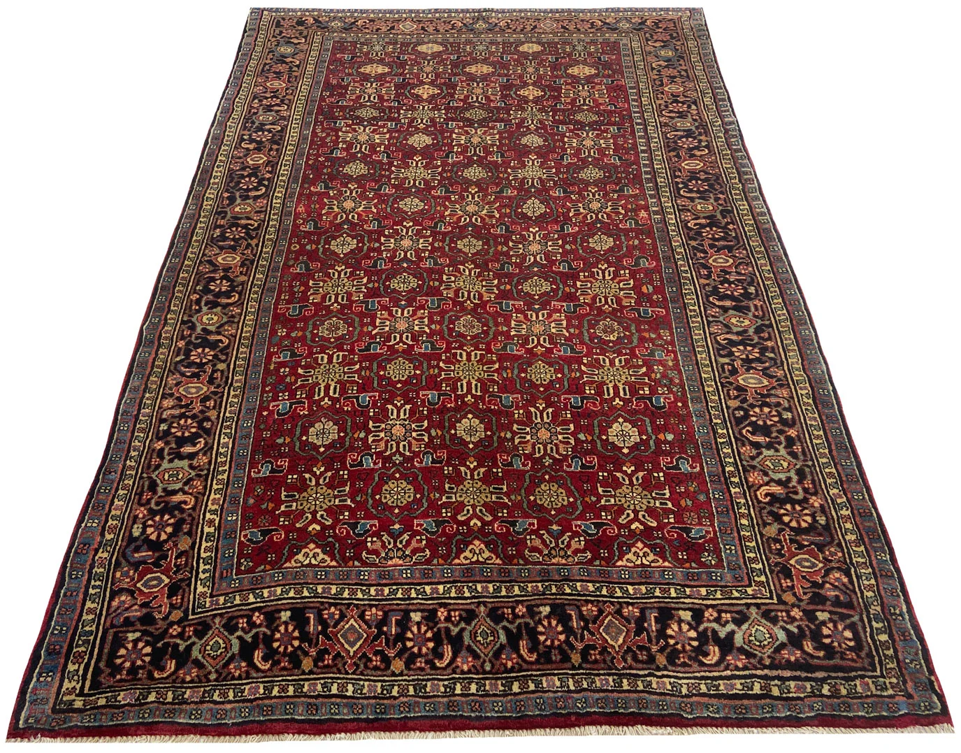 Perserteppich Bidjar 236 x 151 cm Wolle handgeknüpft