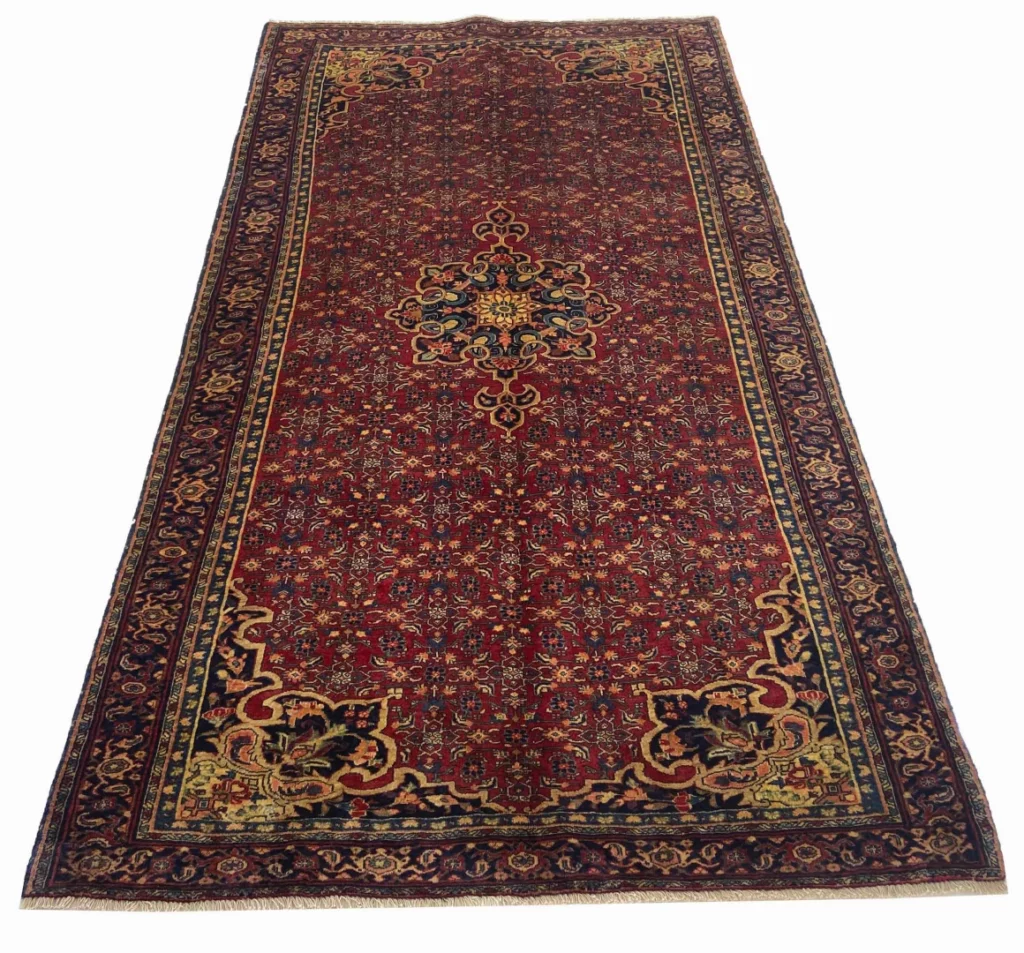 Perserteppich Bidjar 238 x 132 cm Wolle handgeknüpft