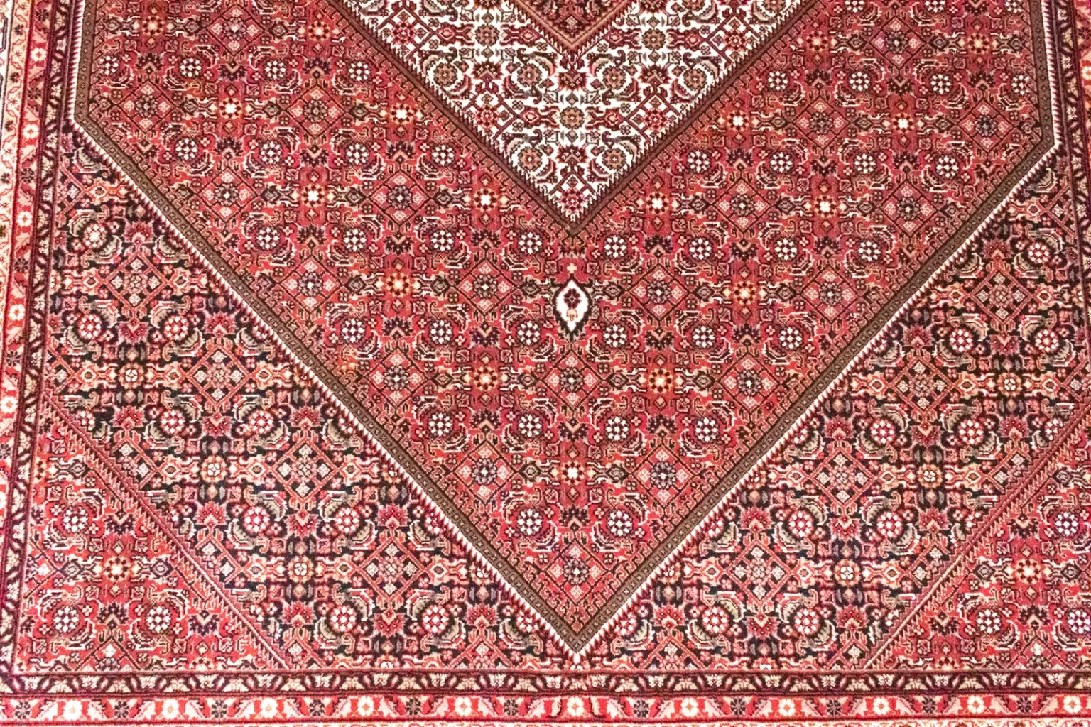 Orientteppich Bidjar 286 x 208 cm Wolle handgeknüpft