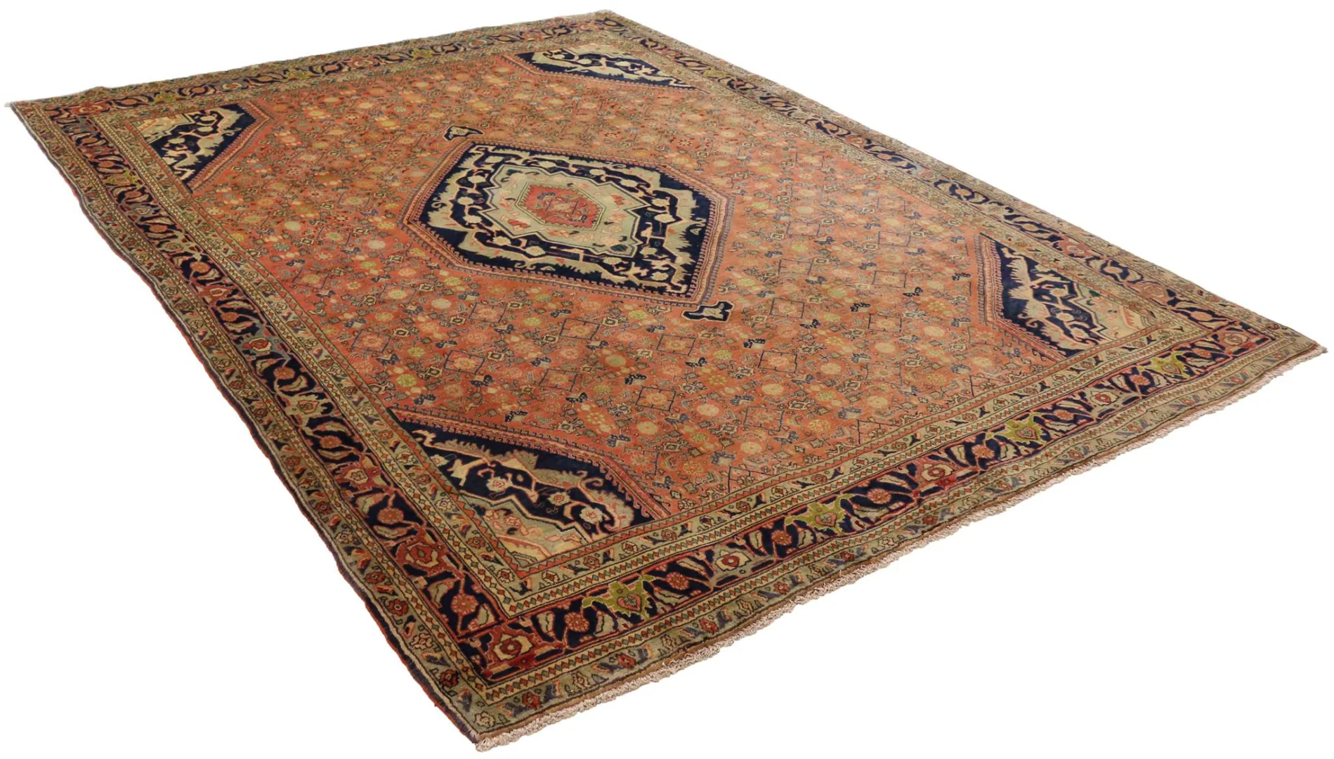 Perserteppich Bidjar 292 x 210 cm Wolle handgeknüpft