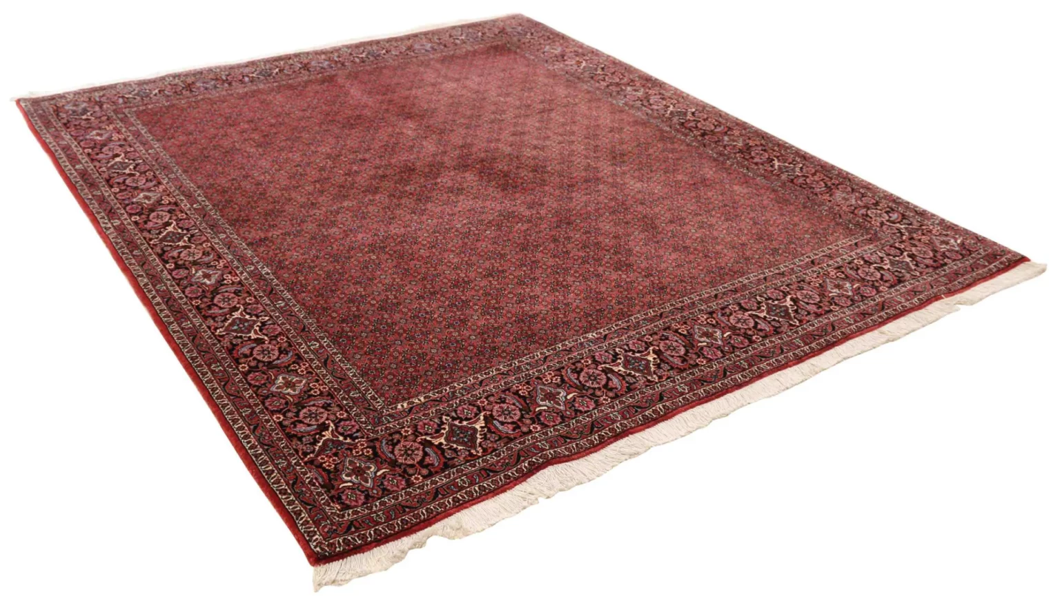 Perserteppich Bidjar 238 x 208 cm Seide handgeknüpft