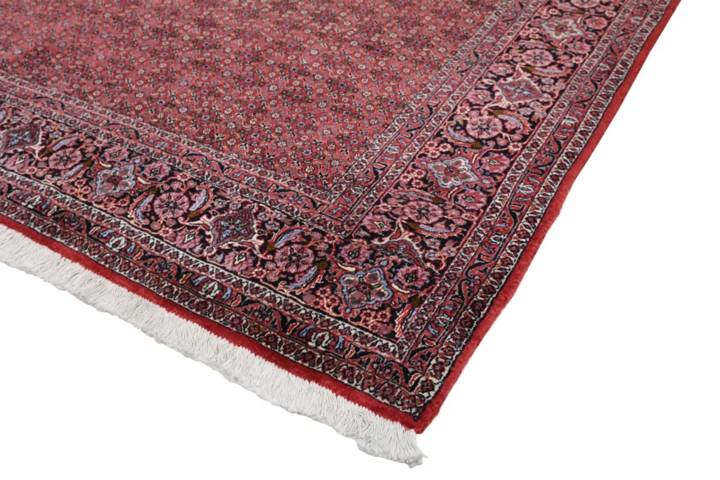 Perserteppich Bidjar 238 x 208 cm Seide handgeknüpft