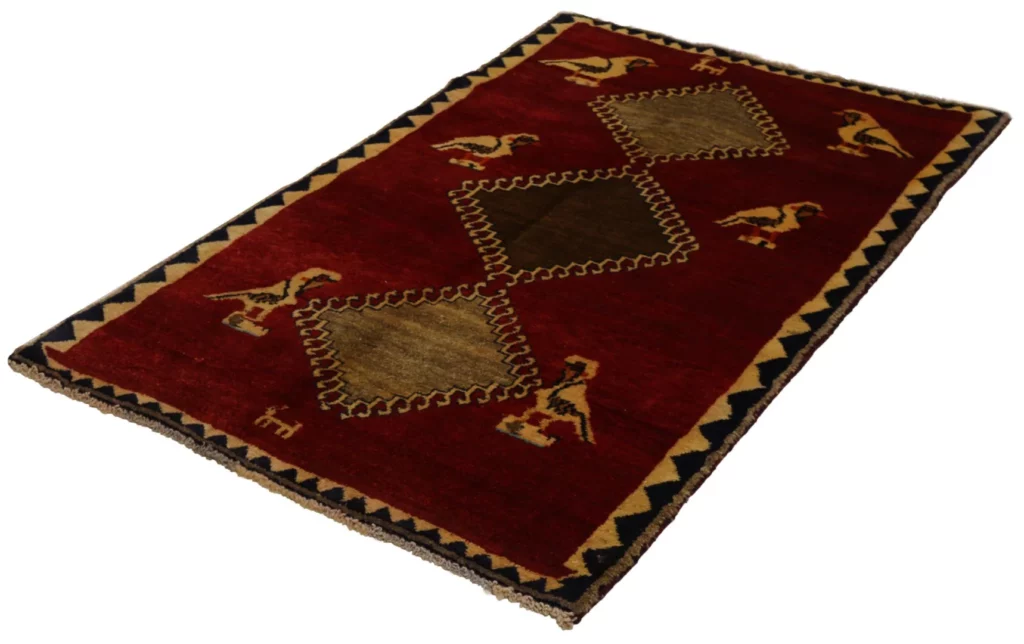 Perserteppich Fars 165 x 107 cm Wolle handgeknüpft